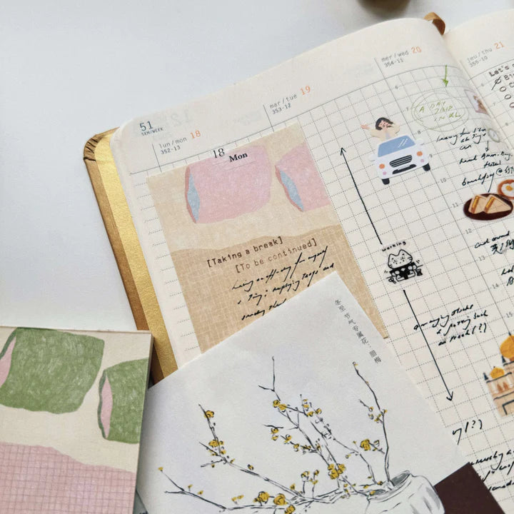 SOM STUDIO x bighands Memo Pad Moments at Home:Home Sweet Home