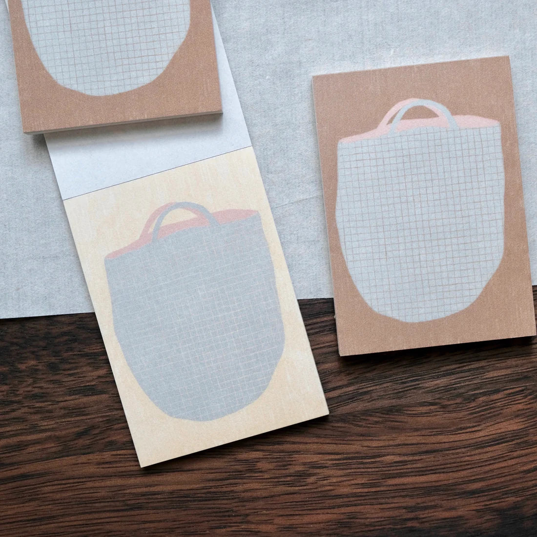 BIGHANDS Memo Pad Little Things:Grocery Bag