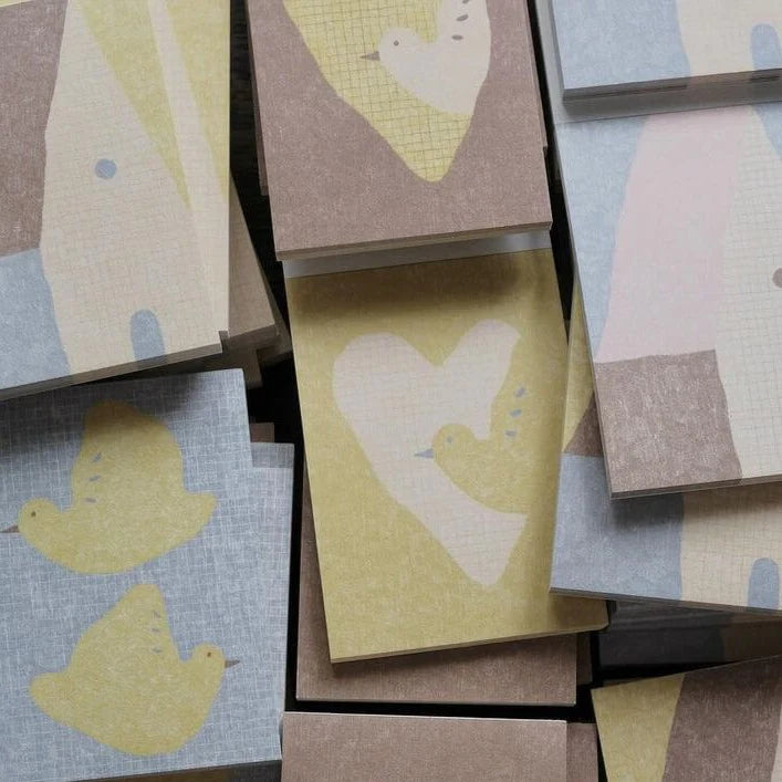 BIGHANDS Memo Pad Someday:Heart Bird