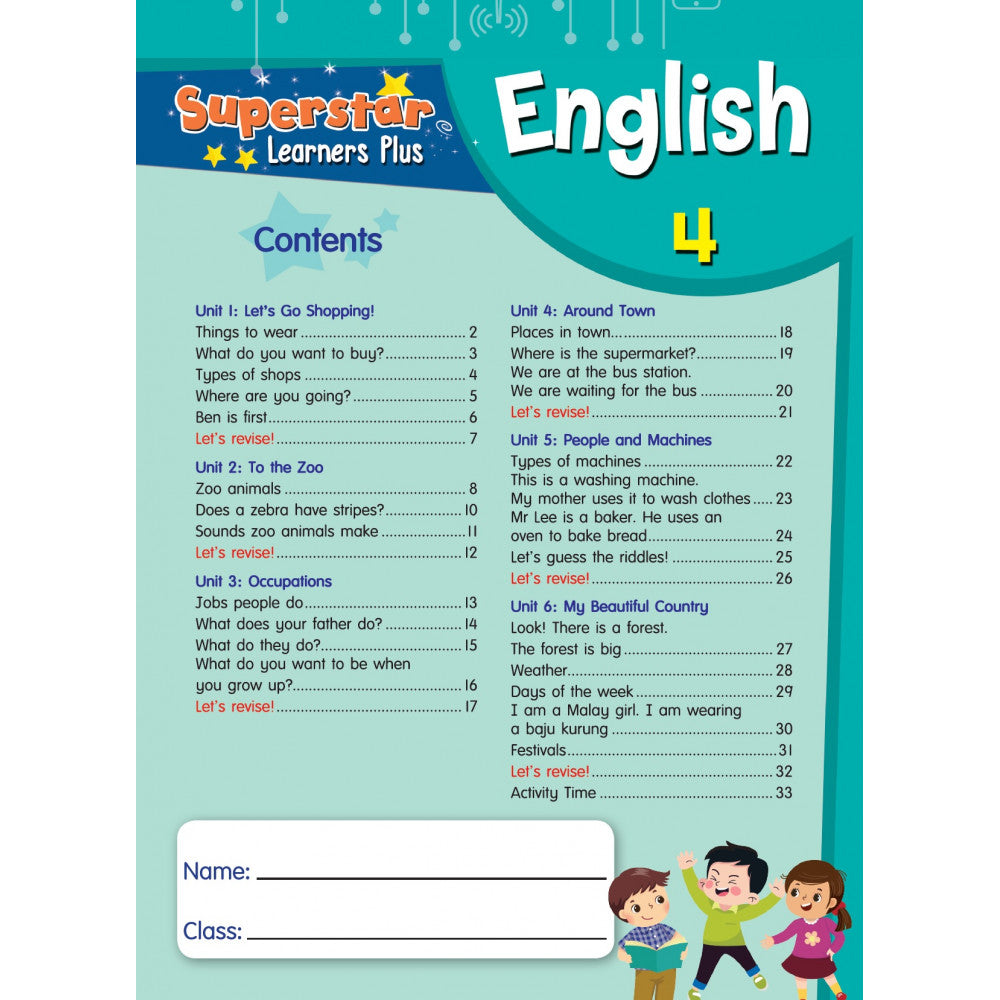 Superstar Learners Plus-English 4