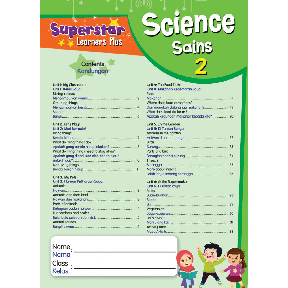 Superstar Learners Plus-Science Sains 2 (BIBM)
