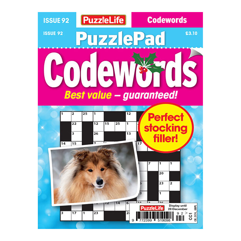 PuzzleLife PuzzlePad Codewords