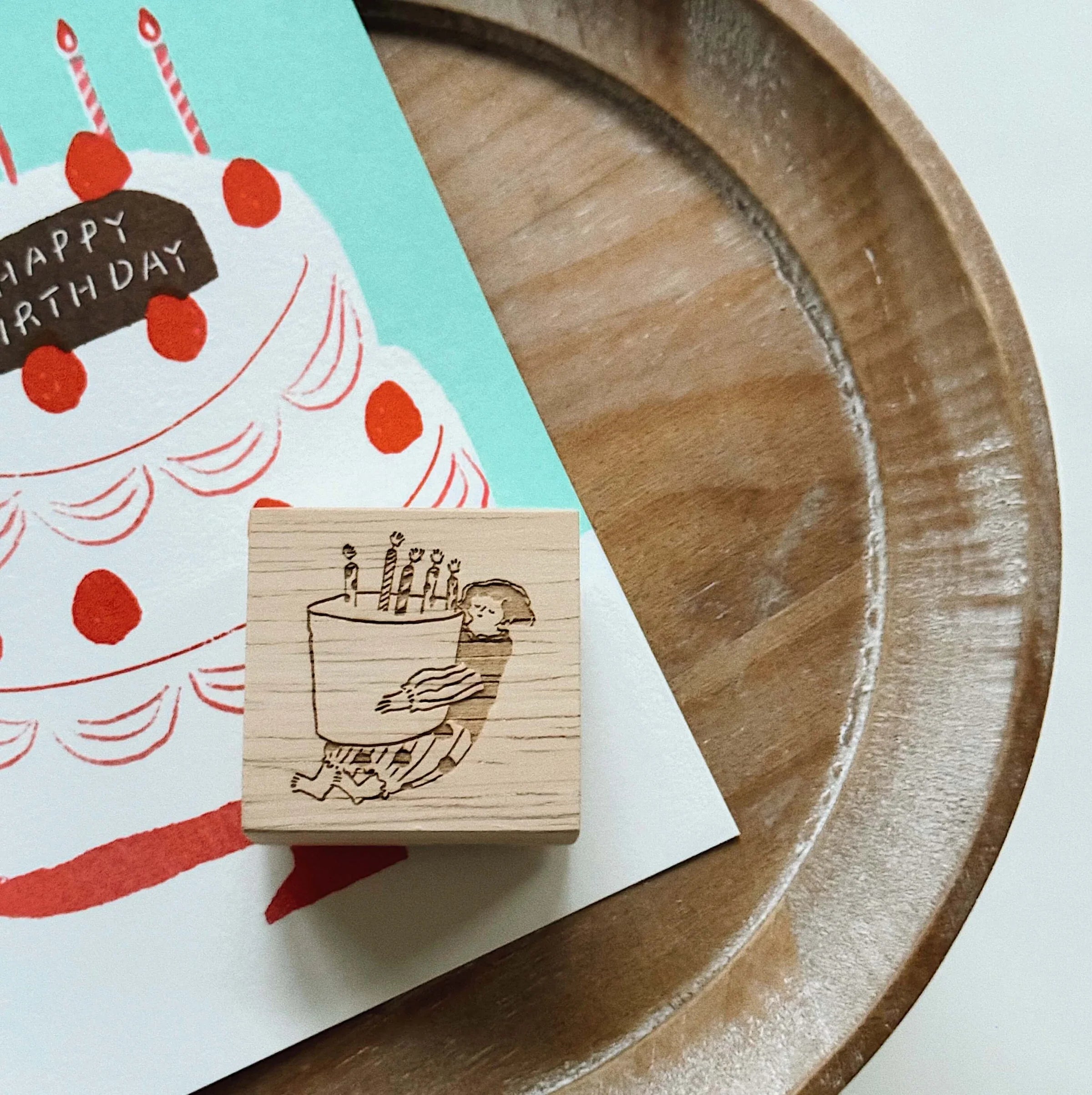 SOM Studio x dodolulu Rubber Stamp-Celebration