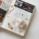 SOM Studio x maru paper Rubber Stamp-The Luggage Bag