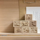 SOM Studio x hatsu midori Rubber Stamp: My Everyday Corner-Delivery Day (Mailing Corner)