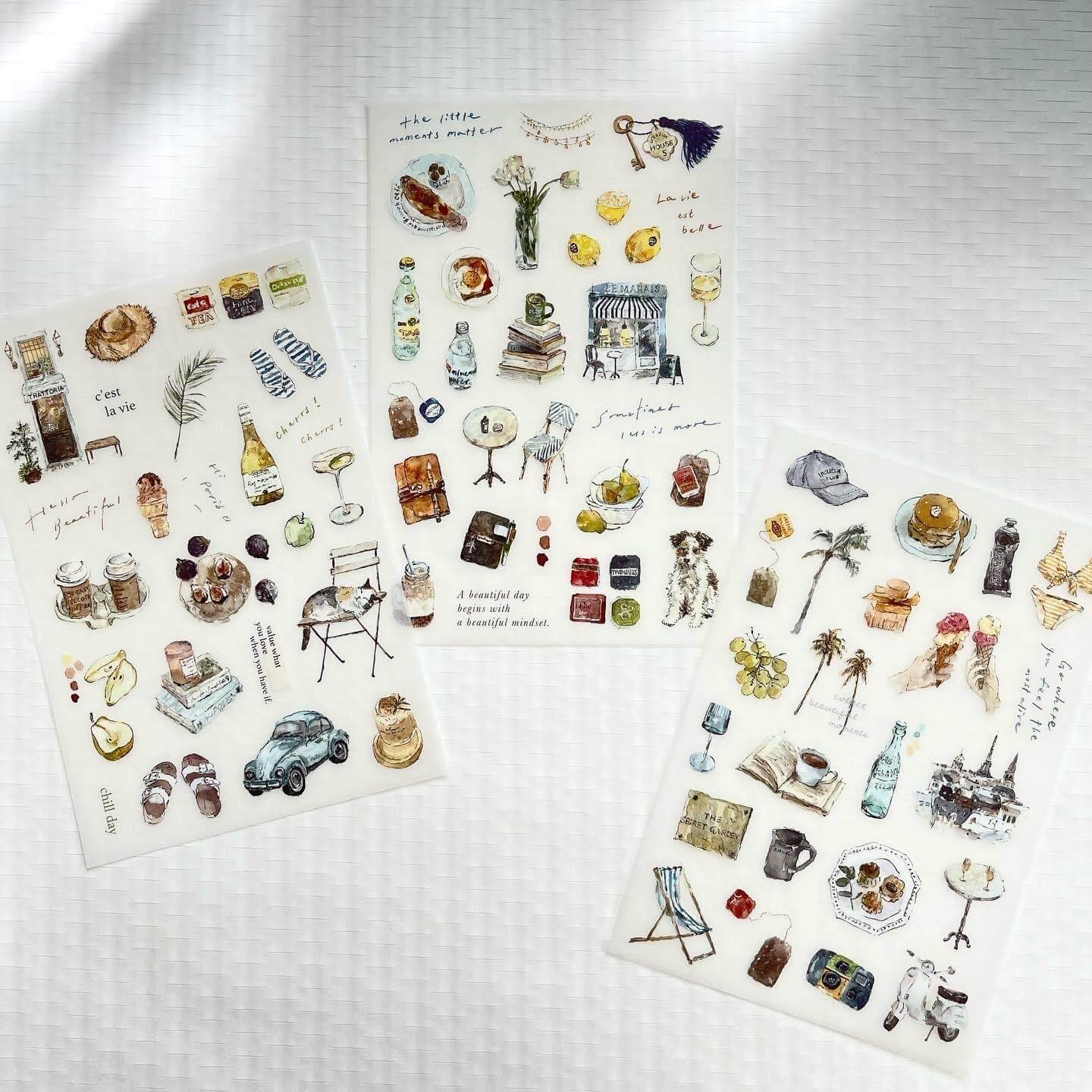 PION Print-On Stickers: Chill Vol. 2