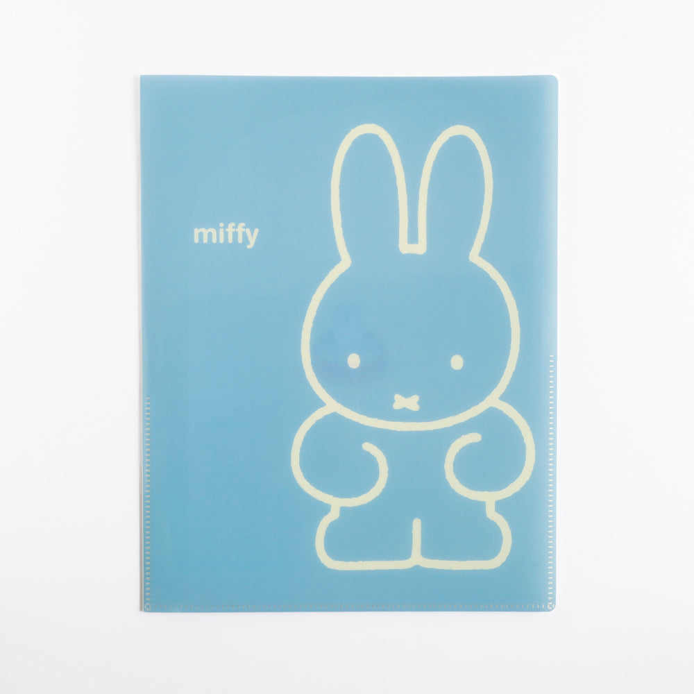 MIFFY x greenflash Clear Book File A4 Blue