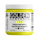 GOLDEN Heavy Body Acrylics 235ml C.P. Cadmium Yellow Primrose