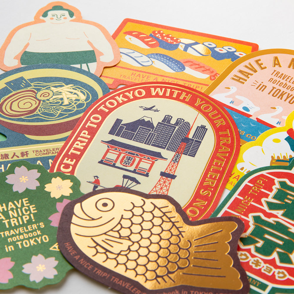 TRAVELERS Notebook TOKYO Sticker Set