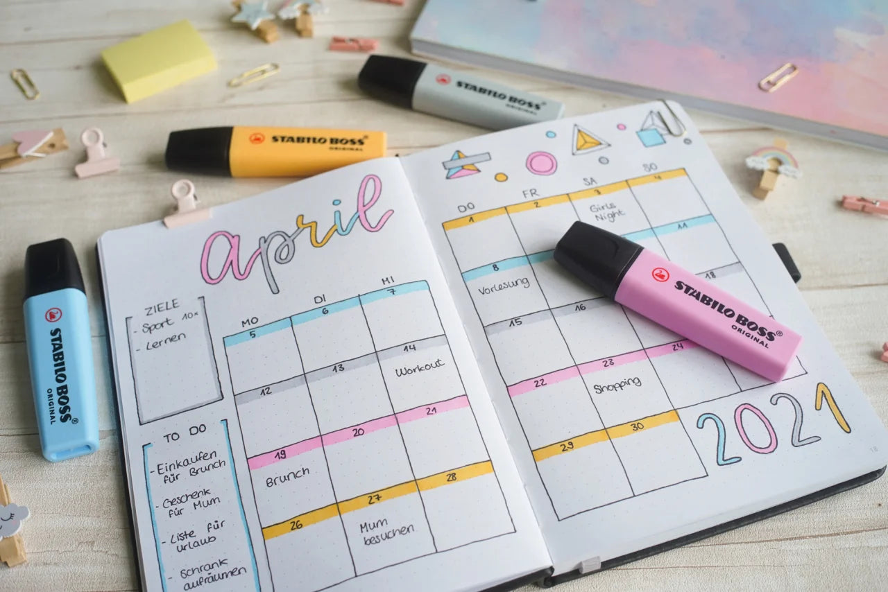 STABILO BOSS Original Pastel Wallet of 6s