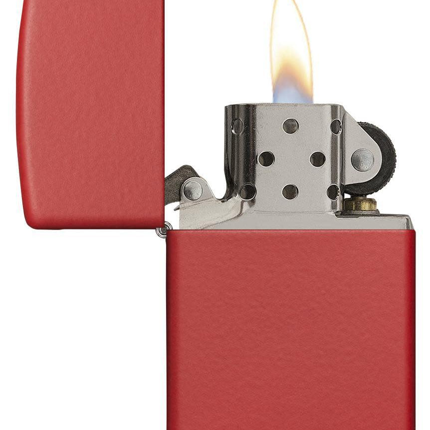 ZIPPO Lighter Red Matte