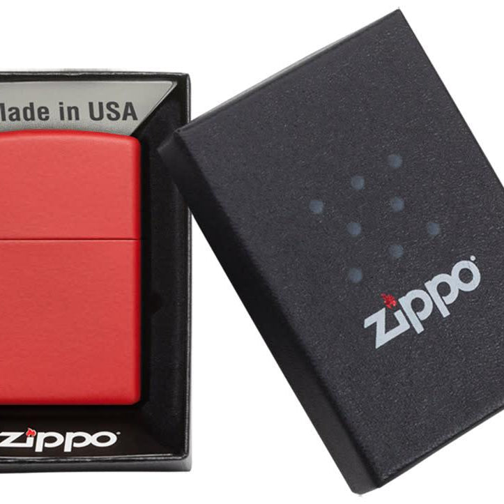 ZIPPO Lighter Red Matte
