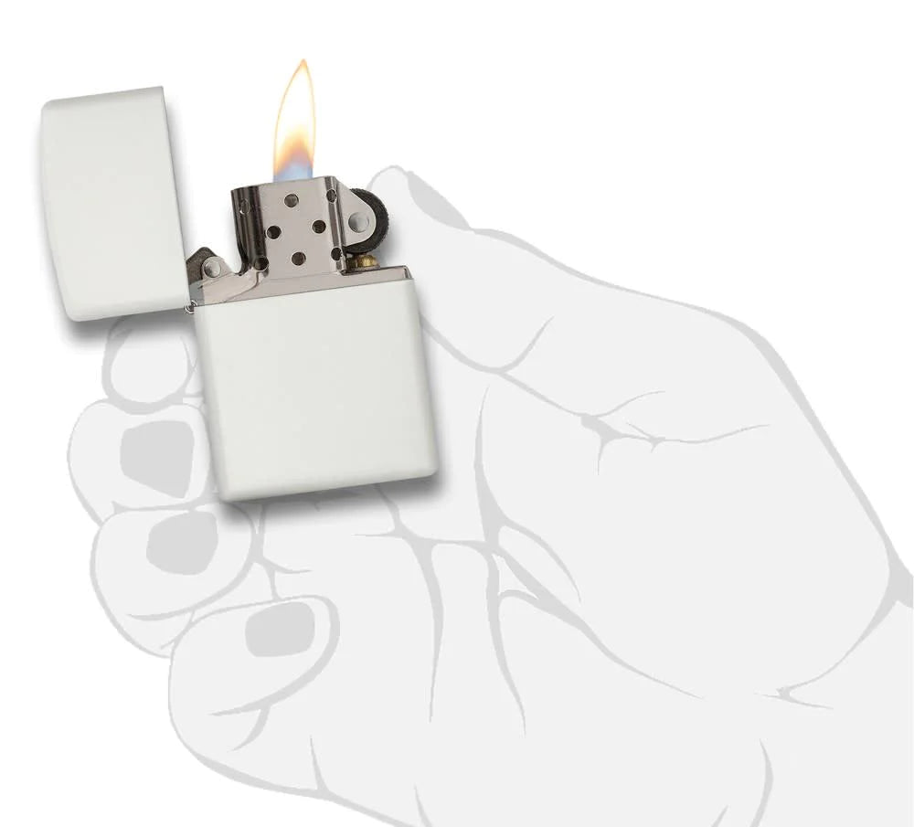 ZIPPO Lighter White Matte