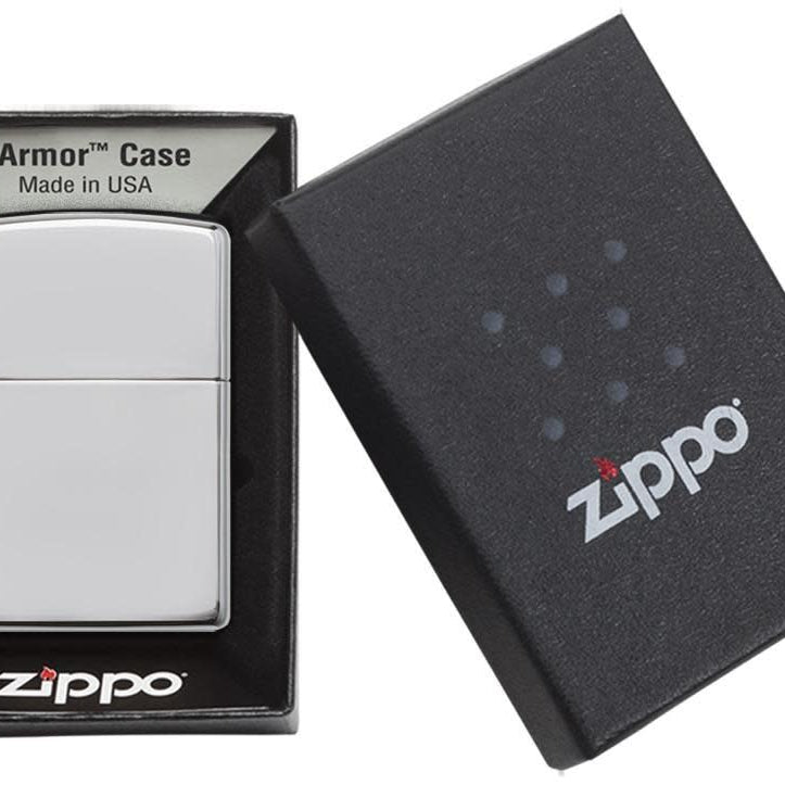 ZIPPO Lighter Armor High Polish Chrome