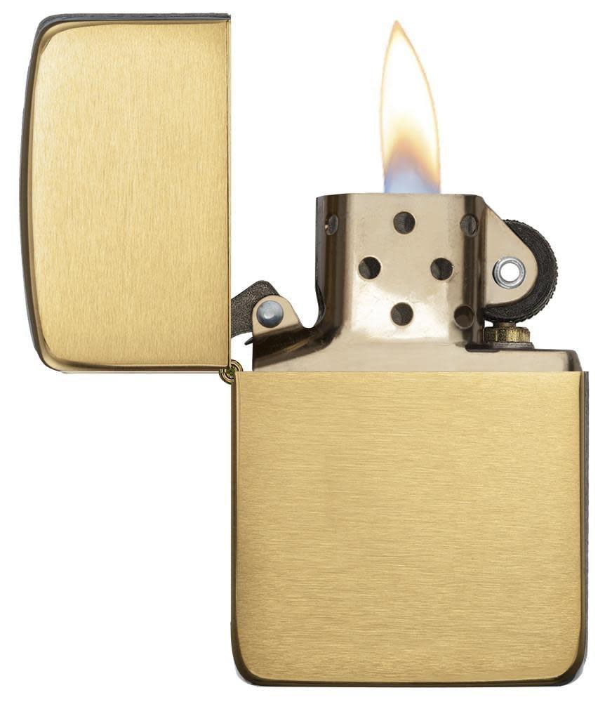 ZIPPO Lighter 1941 Replica Brushed Brass