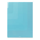 MIDORI 5-Pockets Clear Folder A4 2-Way Blue A