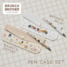 PILOT Juice Up x Brunch Brother Gel Pen 0.4mm Milk+PVC Case