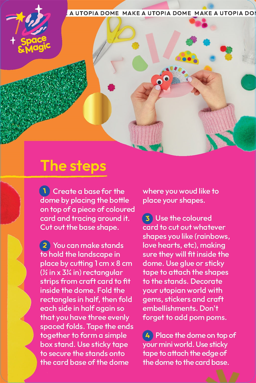 See Make Play: 50 Happy Craft Projects For All Ages by Nikki Divitaris & Francesca Spillane