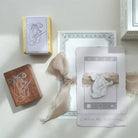 JIEYANOW ATELIER Rubber Stamp Lovely Ribbon Creme de la Creme