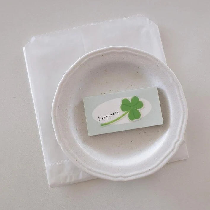 SUATELIER Cereal Stickers Clover