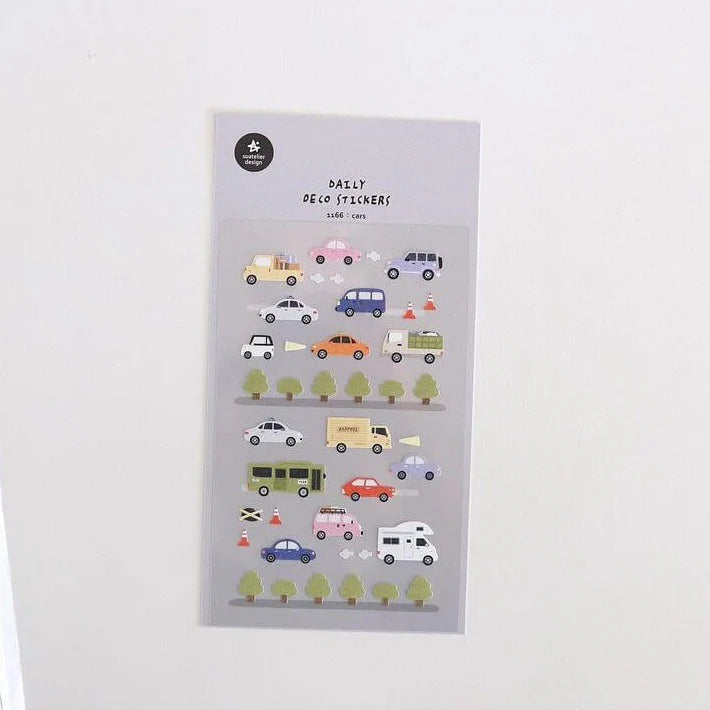 SUATELIER Stickers Cars