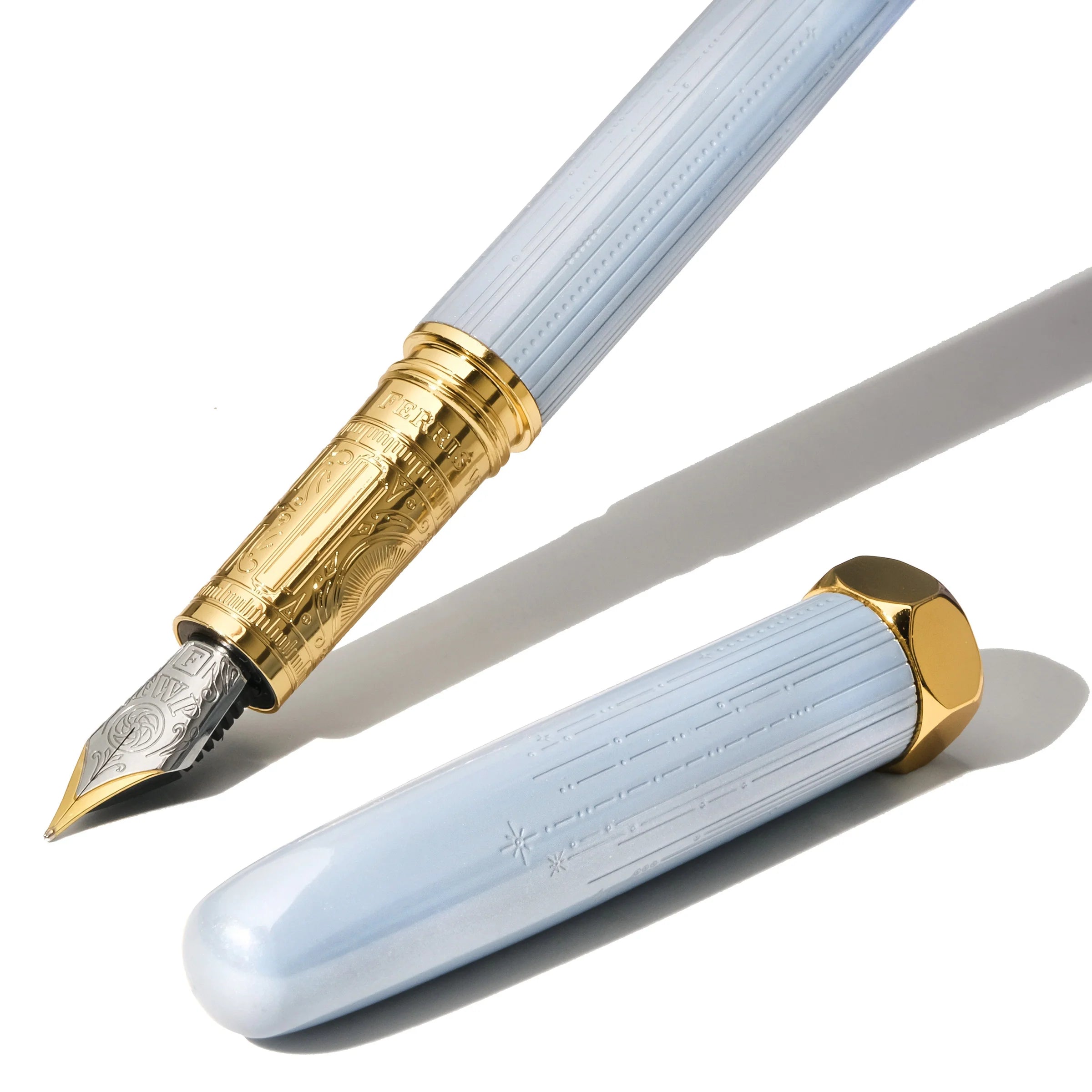 FERRIS WHEEL PRESS Bijou Fountain Pen-Medium Forget Me Not