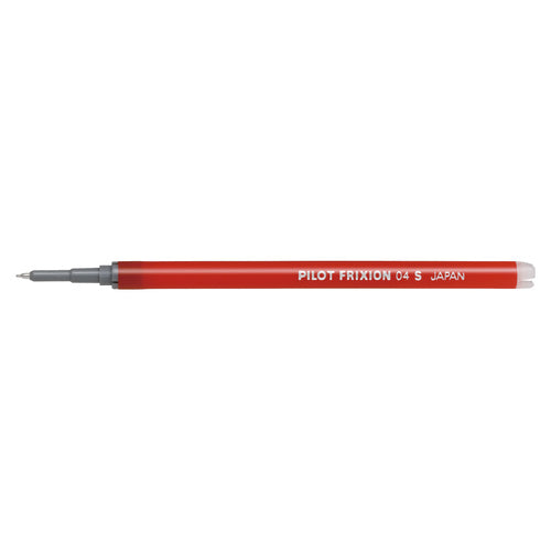 PILOT Frixion Synergy Knock Refill 0.4mm Red 3s