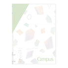 KOKUYO Campus Binder Notebook 4-Ring B5 Mineral Light Green