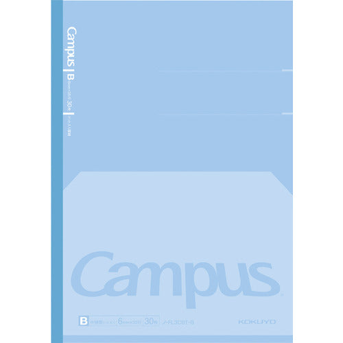 KOKUYO Campus Flat Notebook B5 6mm Dot Ruled Blue