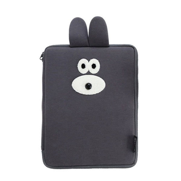 BRUNCH BROTHER iPad Pouch 11" Bunny Gray
