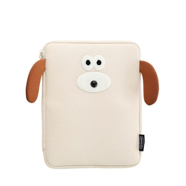 BRUNCH BROTHER iPad Pouch 11" Puppy Ivory