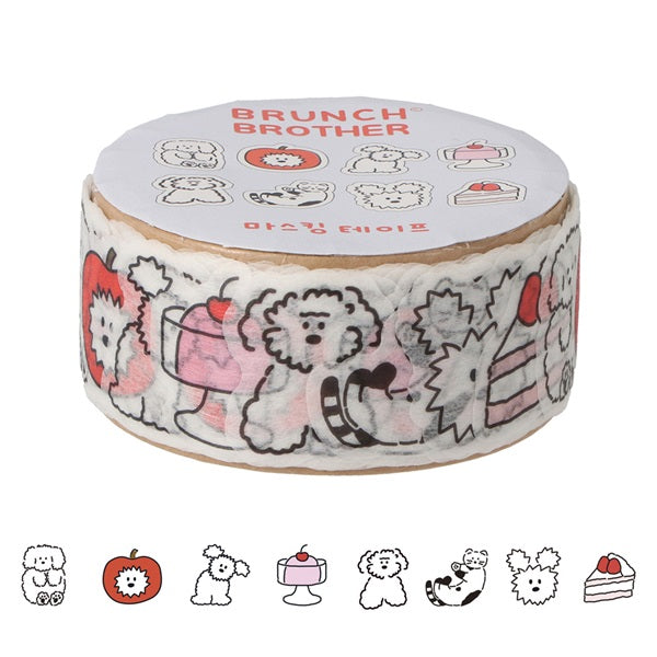 BRUNCH BROTHER Masking Tape Separate Puppy