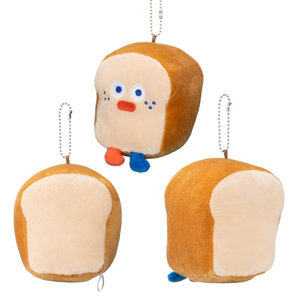BRUNCH BROTHER Plush Mascot Keychain Toast
