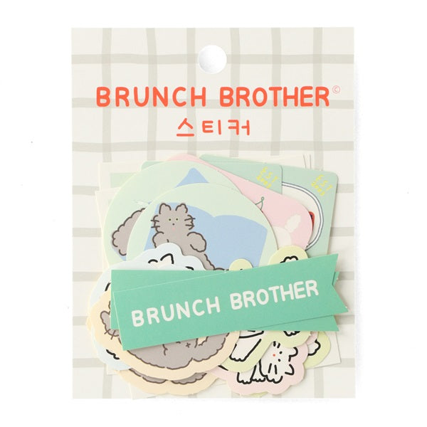 BRUNCH BROTHER Sticker Cat