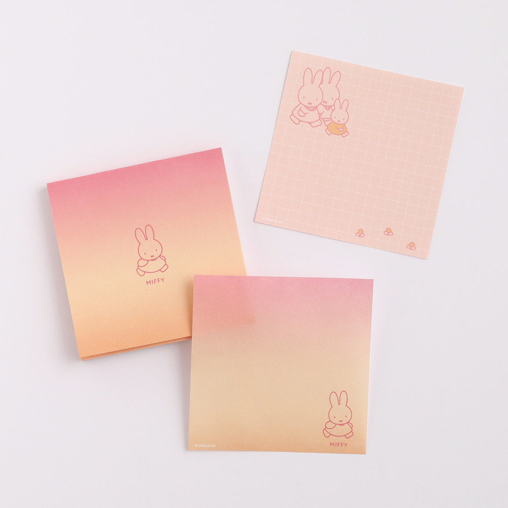 MIFFY x greenflash Twin Memo Pad miffy/walk