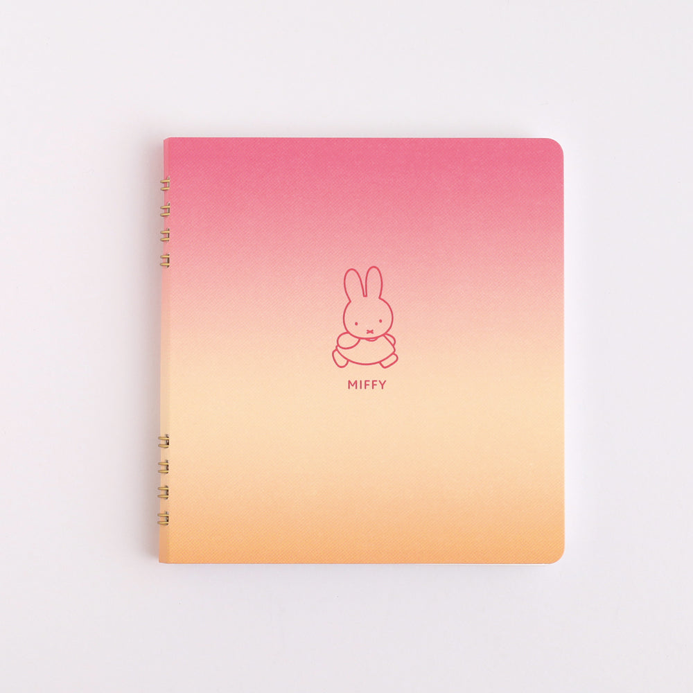 MIFFY x greenflash Ring Note Square 13.5x14.2cm miffy/walk