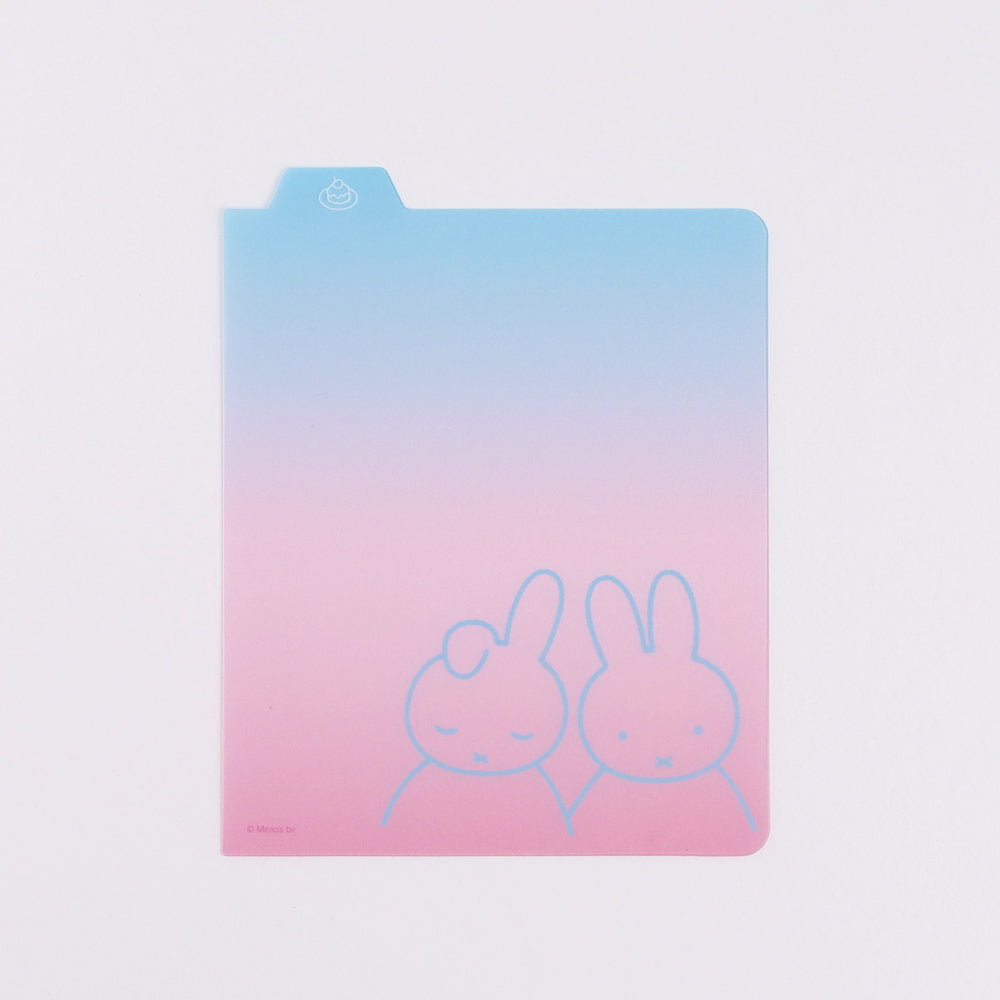 MIFFY x greenflash Underlay for Ring Note Square 11.8x14.9cm miffy & dan