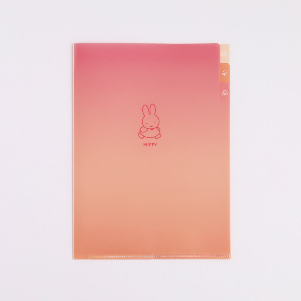 MIFFY x greenflash Pocket Clear File A5 miffy/walk