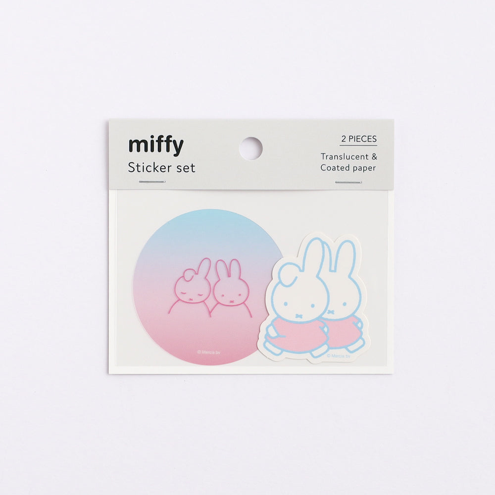 MIFFY x greenflash Sticker Set miffy & dan