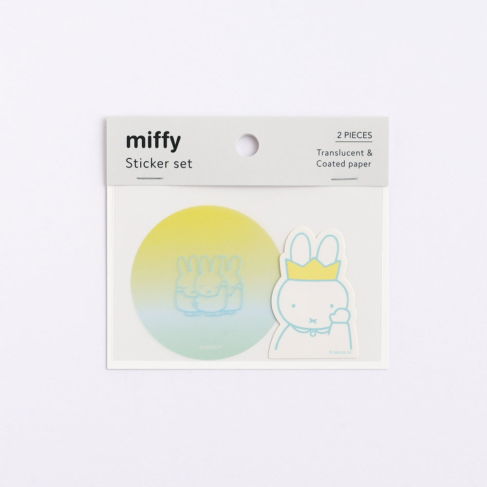 MIFFY x greenflash Sticker Set miffy & friends