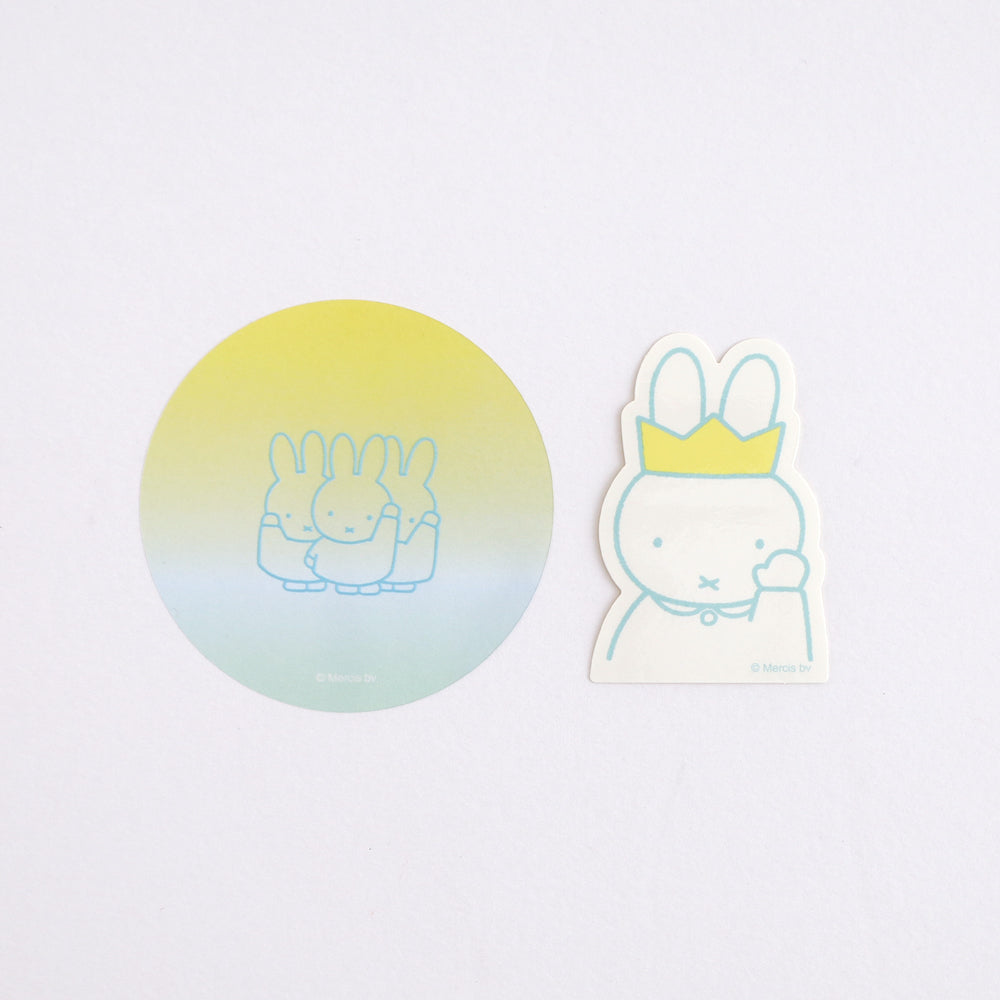 MIFFY x greenflash Sticker Set miffy & friends