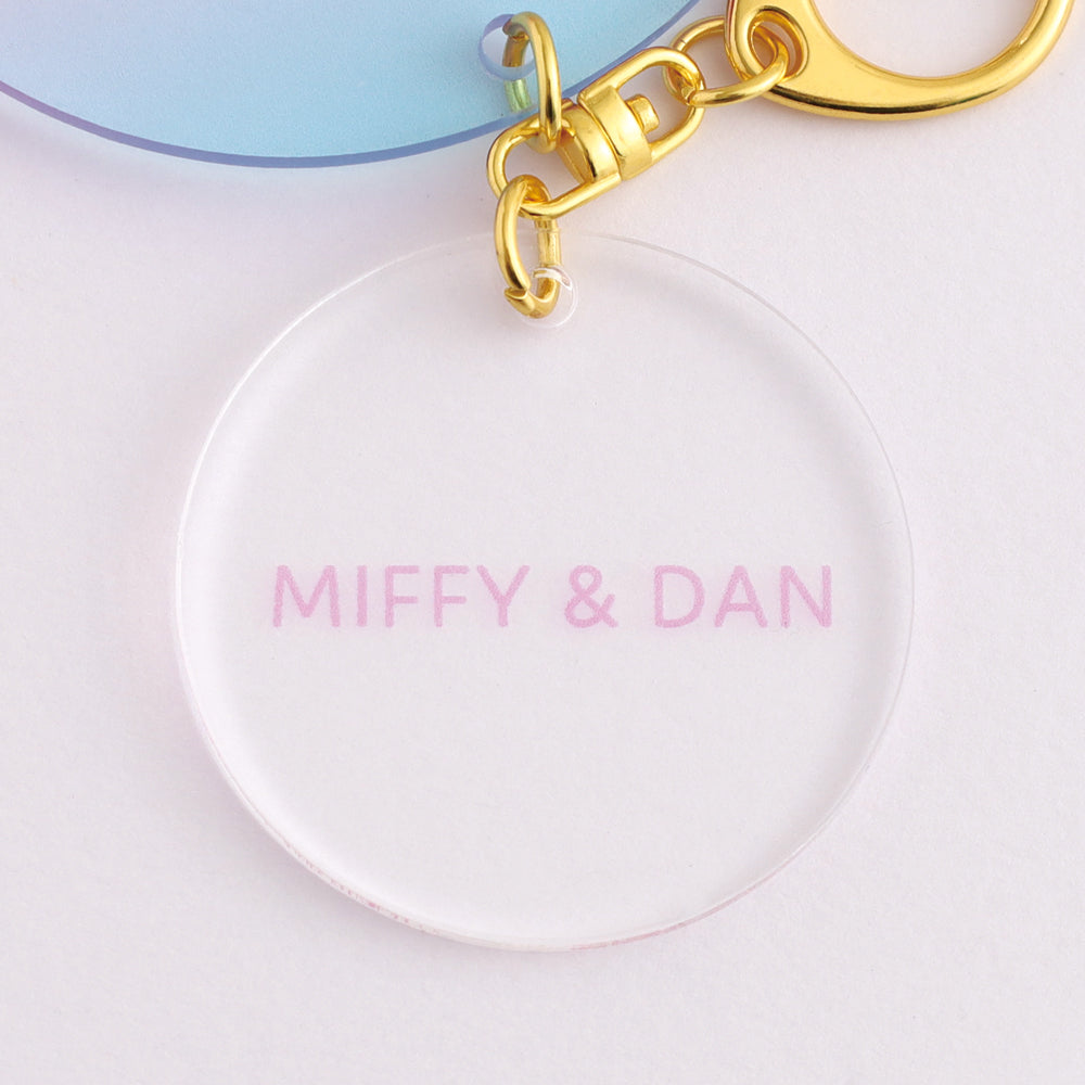 MIFFY x greenflash 2-Key Holder miffy & dan