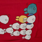 SANRIO T-Shirt Adult Tsum Tsum Rabbit Red S