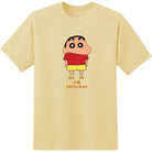 CRAYON SHINCHAN T-Shirt Adult Pastel Yellow S