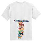 CRAYON SHINCHAN T-Shirt Adult School Bus White M