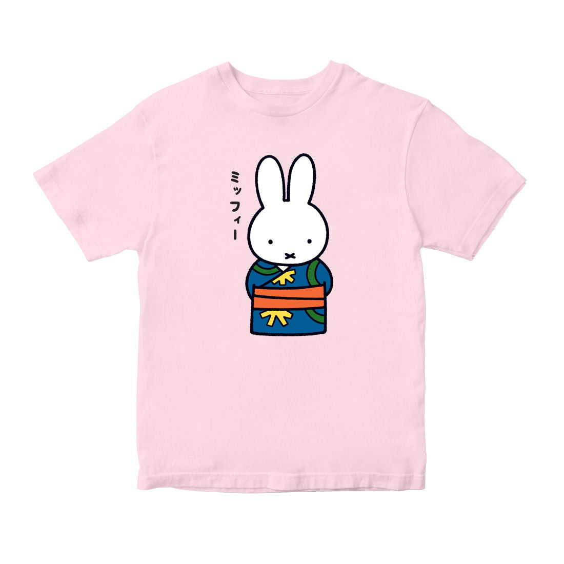 MIFFY T-Shirt Kids Kimono Pastel Pink S