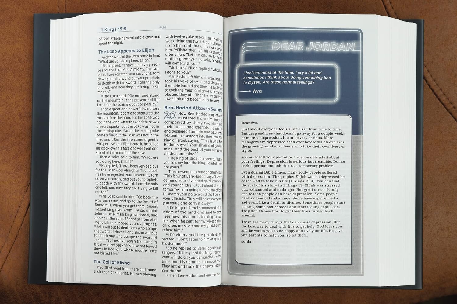 NIV - Teen Study Bible, Navy, Hardcover