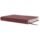 NKJV - Value Thinline Bible, Comfort Print, Leathersoft, Burgundy