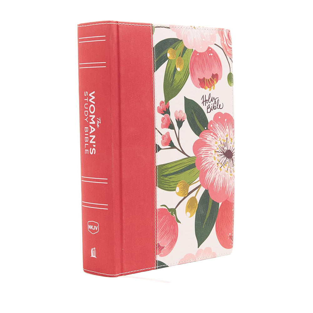 NKJV - Woman's Study Bible, Pink Floral
