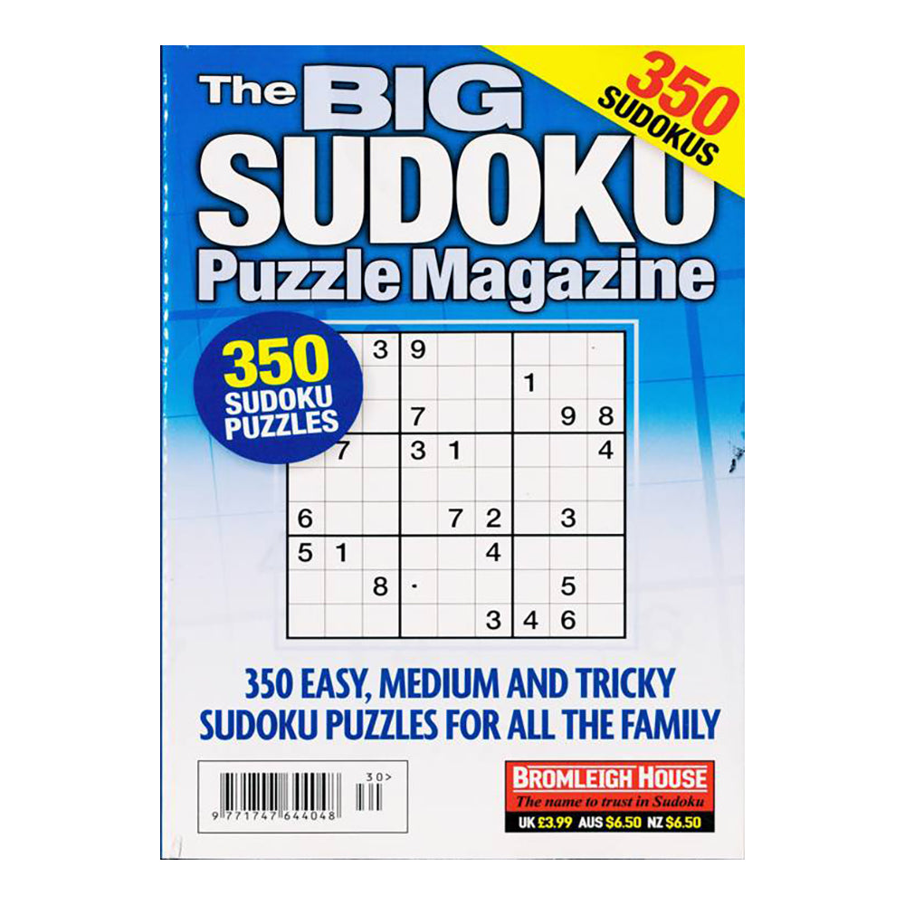 The Big Sudoku Puzzle Magazine